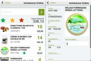 app ordini alimentari