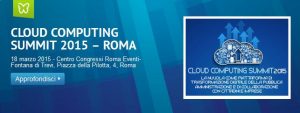 CloudComputingSummitRoma CloudComputingSummitRoma