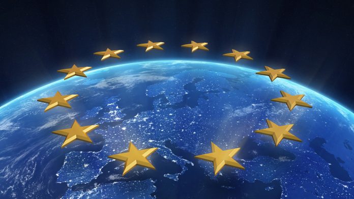 Night view of Europe