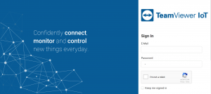 TeamViewer-IoT-Login