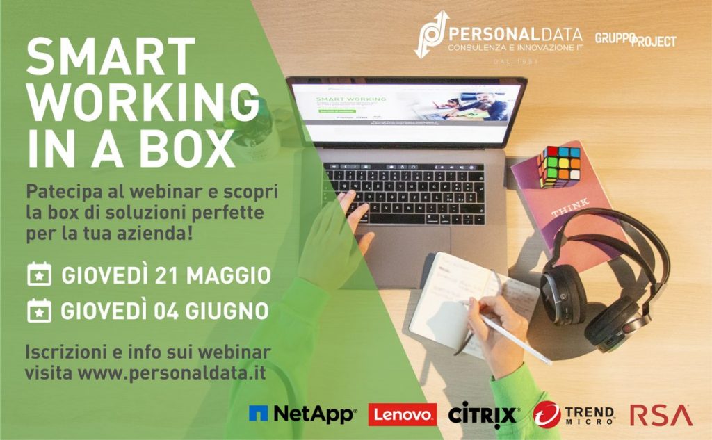 smart working in a box_personal data