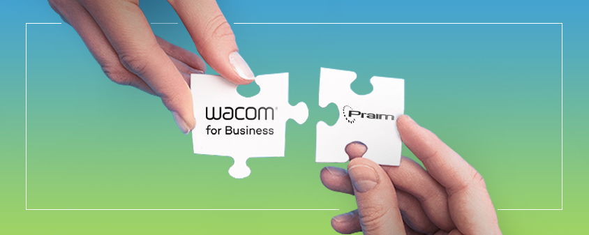 Partnership Praim-Wacom