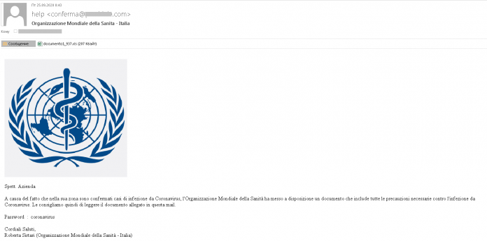 Kaspersky - Minacce distribuite tramite allegati dannosi