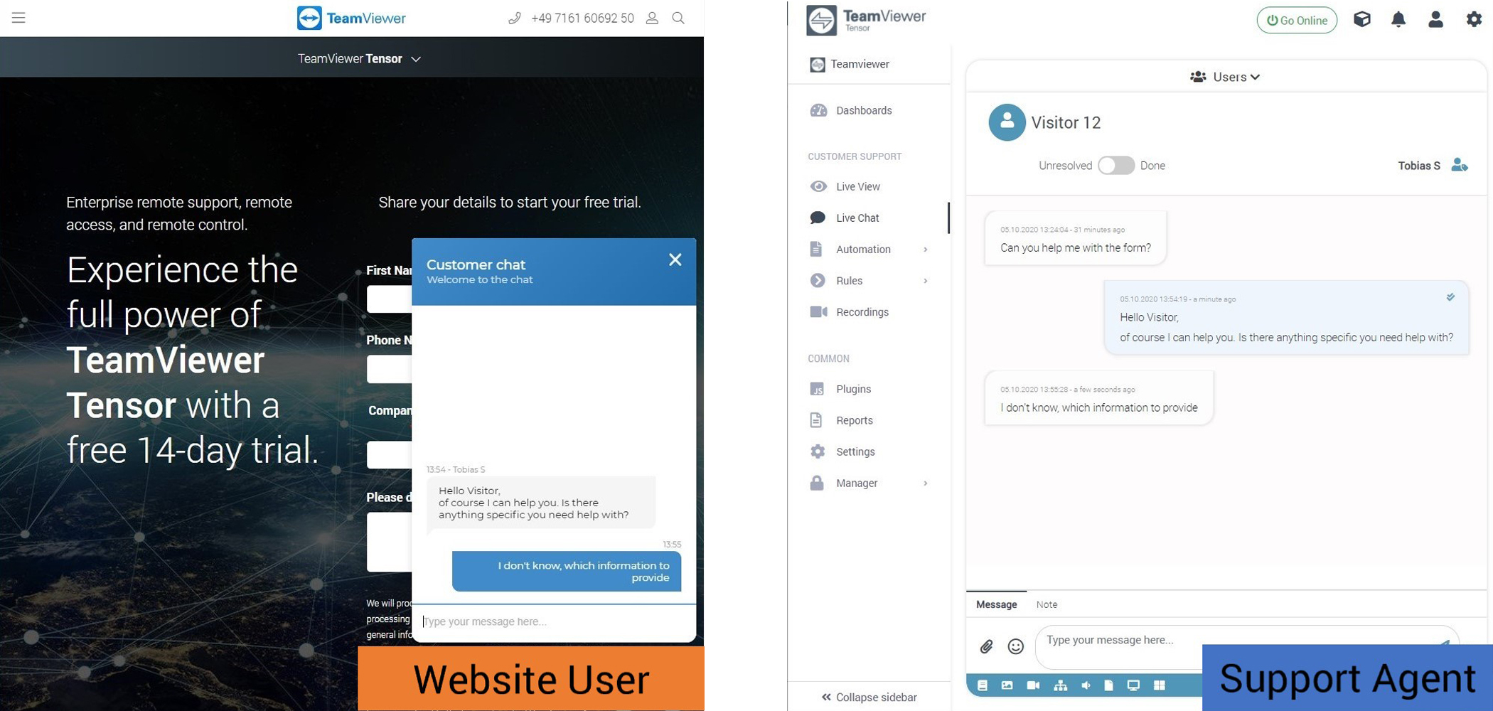 Teamviewer Tensor Basic Aggiornamento sostanziale per TeamViewer Tensor - LineaEDP