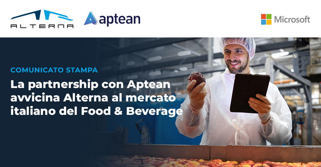 Alterna Aptean partnership