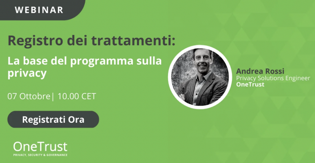 Registro dei Trattamenti