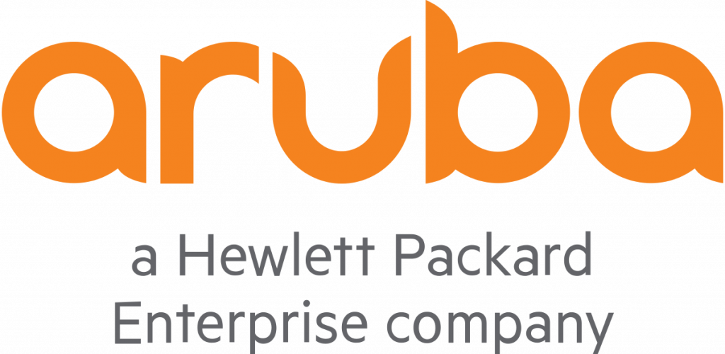 Aruba HPE logo nero