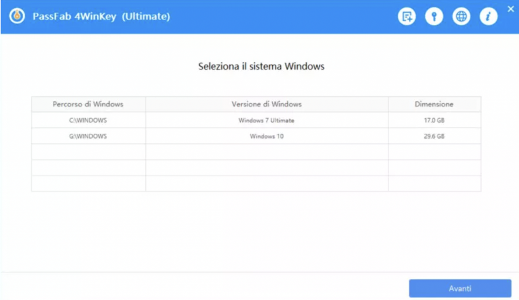 Password pc dimenticata su Windows 7? C’è PassFab 4WinKey