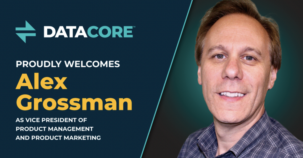 Alex Grossman, Vice President of Product Management and Product Marketing di DataCore Software