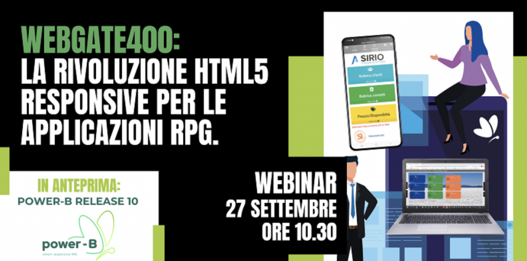 Webgate400 lancia la release 10 di Power-b: webinar gratuito il 27 settembre