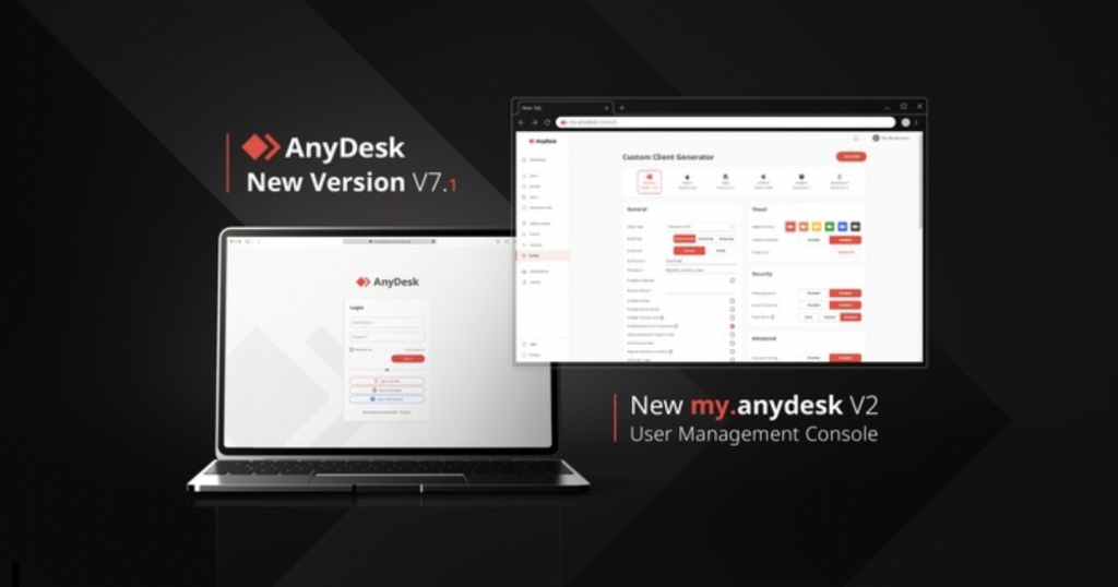AnyDesk lancia la versione 7.1