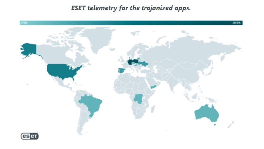 App spia: ESET lancia l’allarme