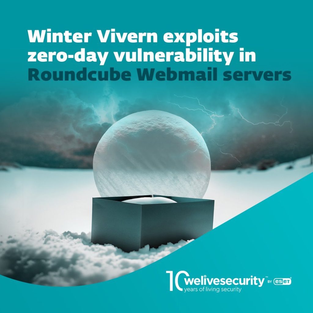 roundcube Winter Vivern-ESET