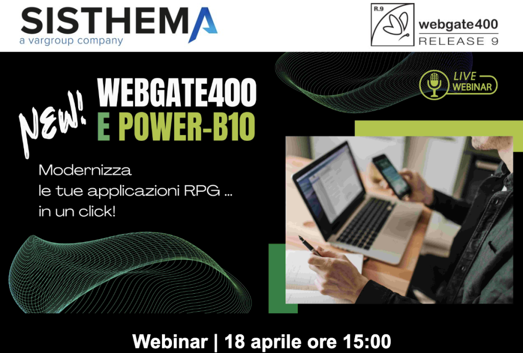 Applicazioni RPG-Sisthema-webinar