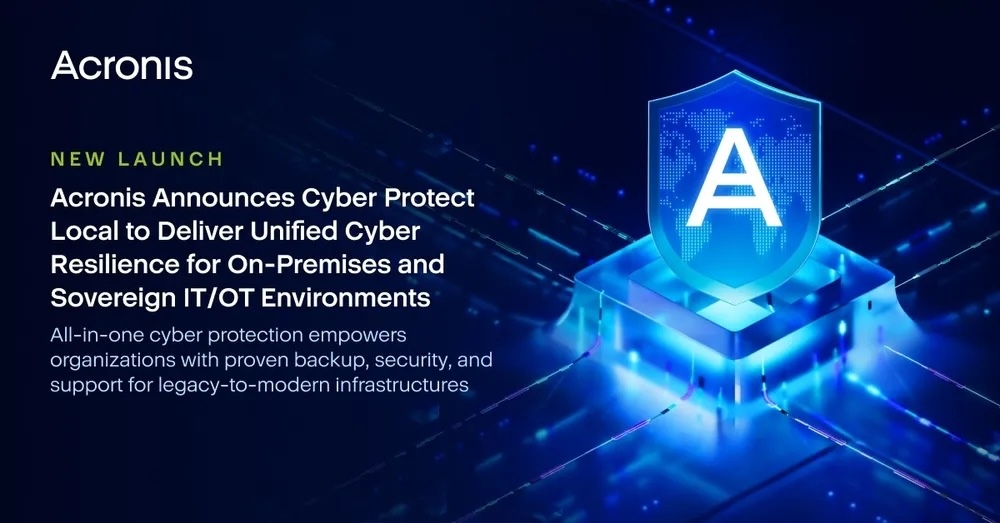 Cyber Protect Local: la soluzione unificata di resilienza digitale per ambienti IT/OT on-premises e gestiti direttamente dalle organizzazioni Cyber Protect Local-Acronis
