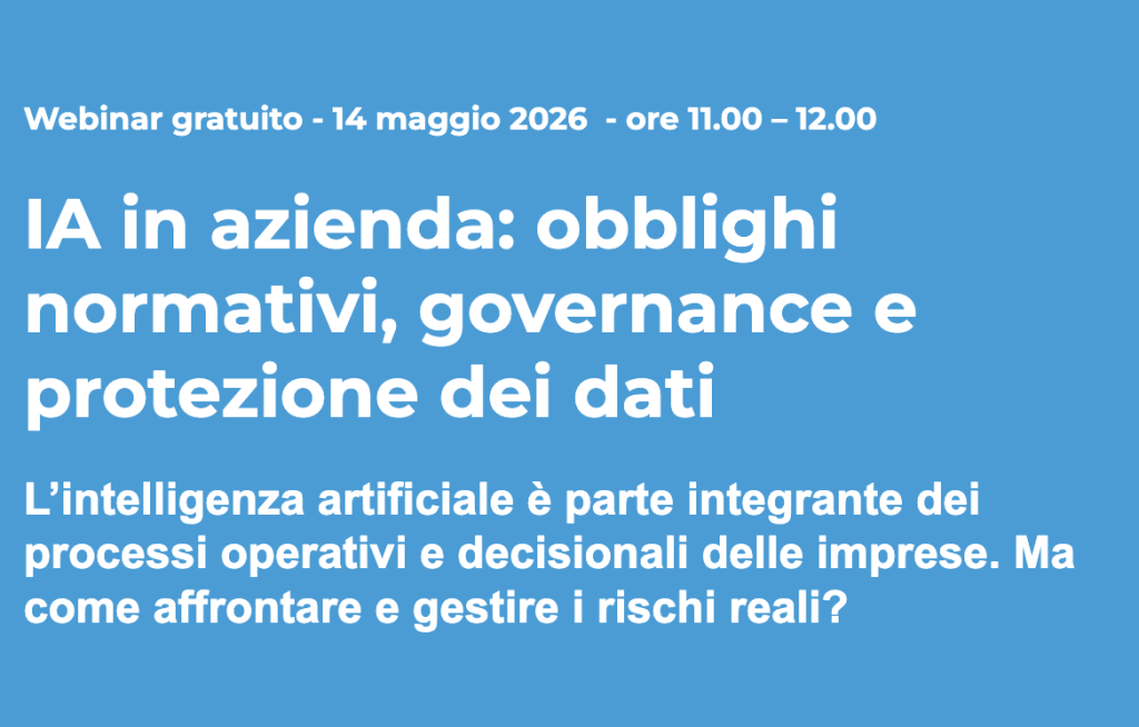 intelligenza artificiale-AI-webinar 2026-ai act