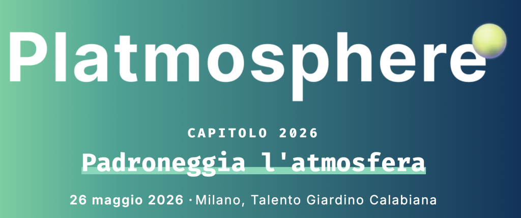 Platmosphere 2026: a Milano si rinnova il dibattito su AI affidabile e platform engineering Platmosphere 2026