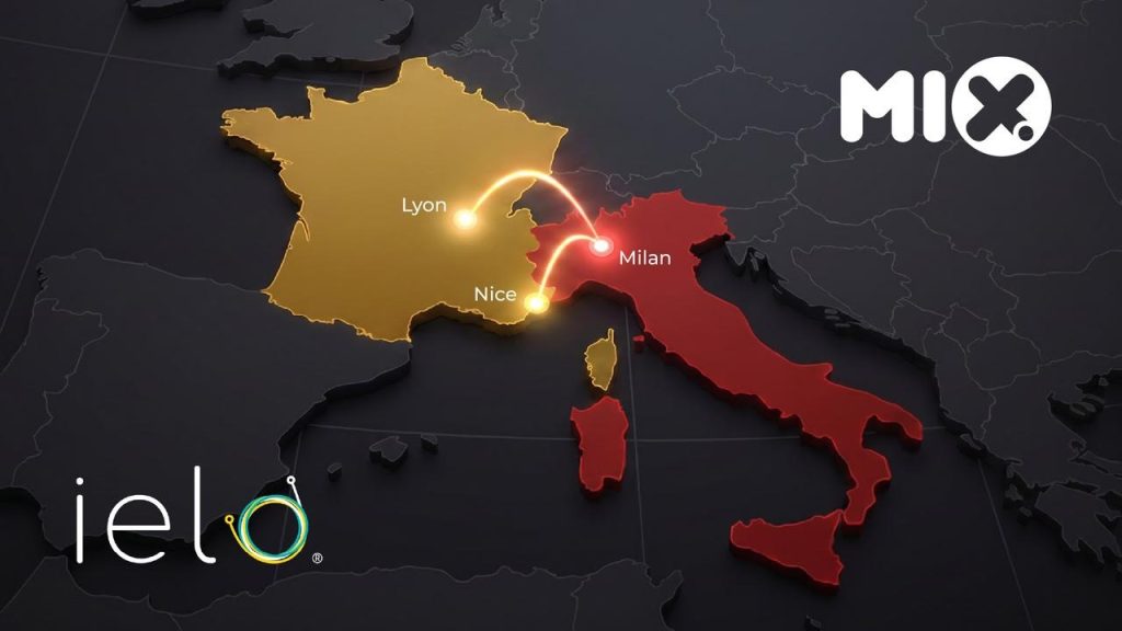 MIX e ielo insieme per rafforzare la connettività tra Francia e Italia MIX-ielo