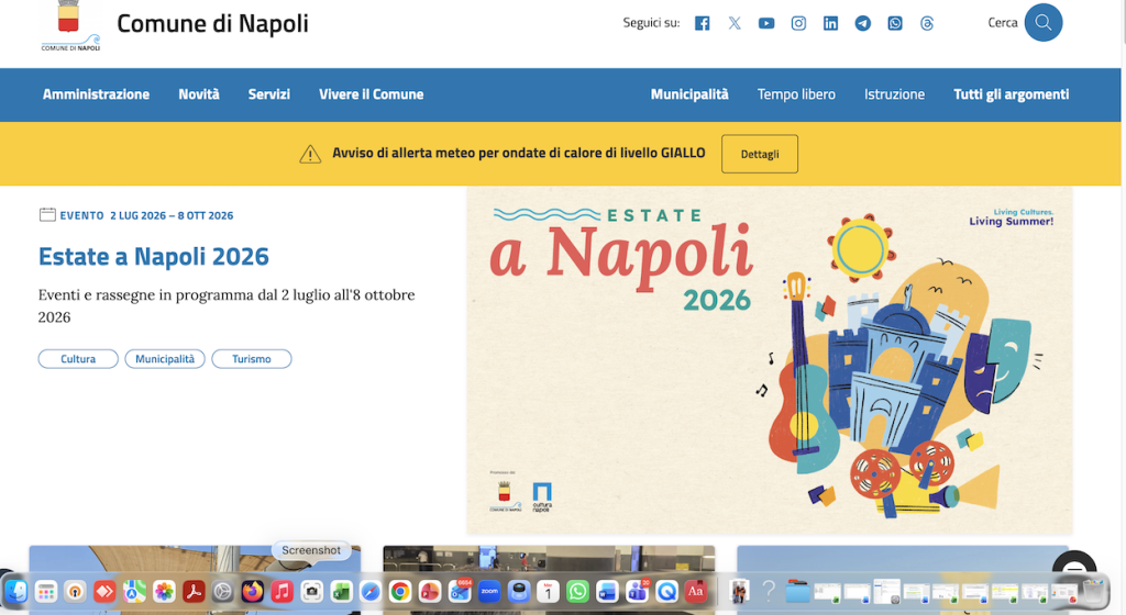 Comune di Napoli si rinnova con Exprivia Comune di Napoli