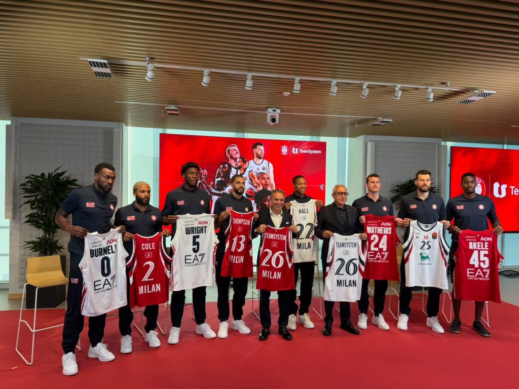 TeamSystem sponsor dell‘Armani Olimpia Milano Olimpia - TeamSystem